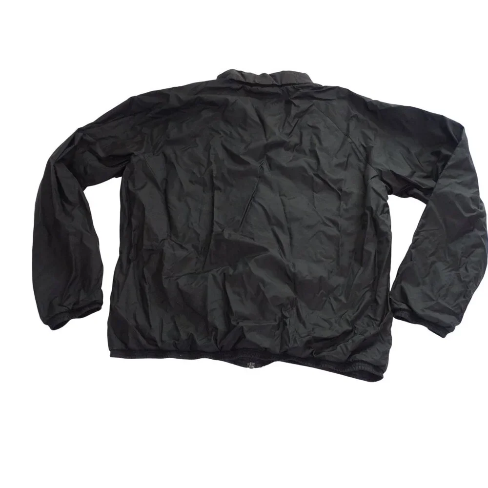 Puma Mens Black Full Zip Windbreaker Jacket Size XL Nylon Classic Casual - Picture 5 of 16